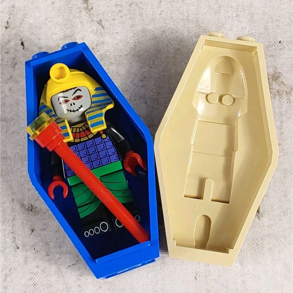 MINIFIGURES ONLY - LEGO 5988 Pharaoh's Forbidden Ruins Adventurers Desert Hotep